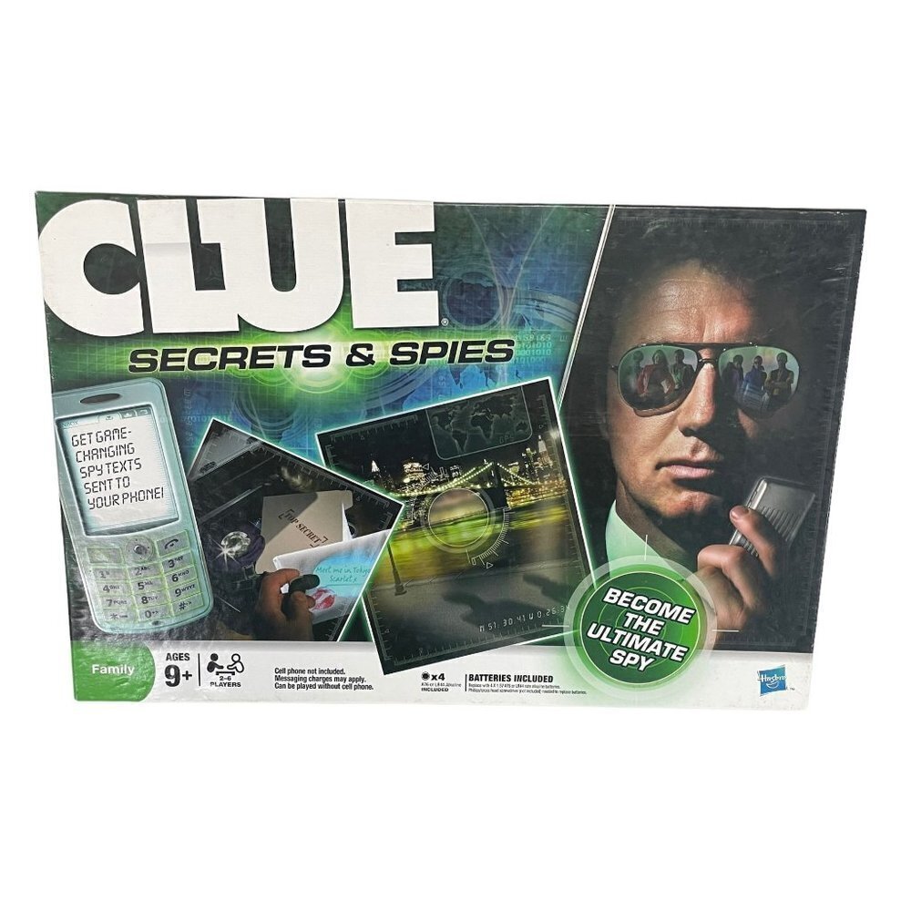 2009 Hasbro Clue Secrets & Spies Board Game
